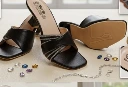 Sparkle Crystal Heel Sandal [code 04]
